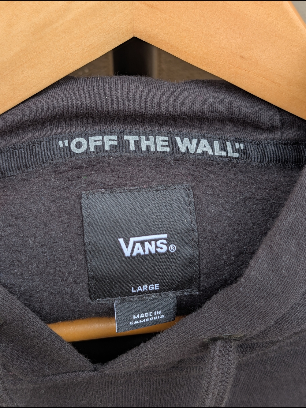 Vans "Still Life" Botanical Mushroom Embroidered Hoodie - Men’s Large - Picture 8 of 13